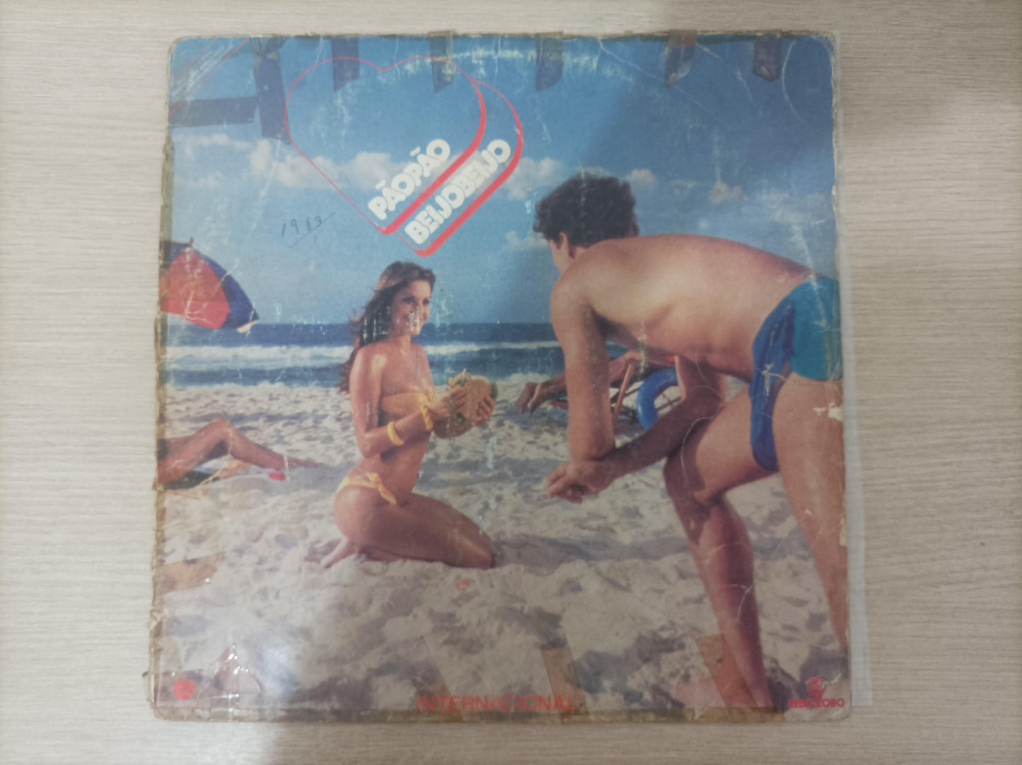 Lp Vinil Pão Pão Beijo Beijo Internacional, Leia