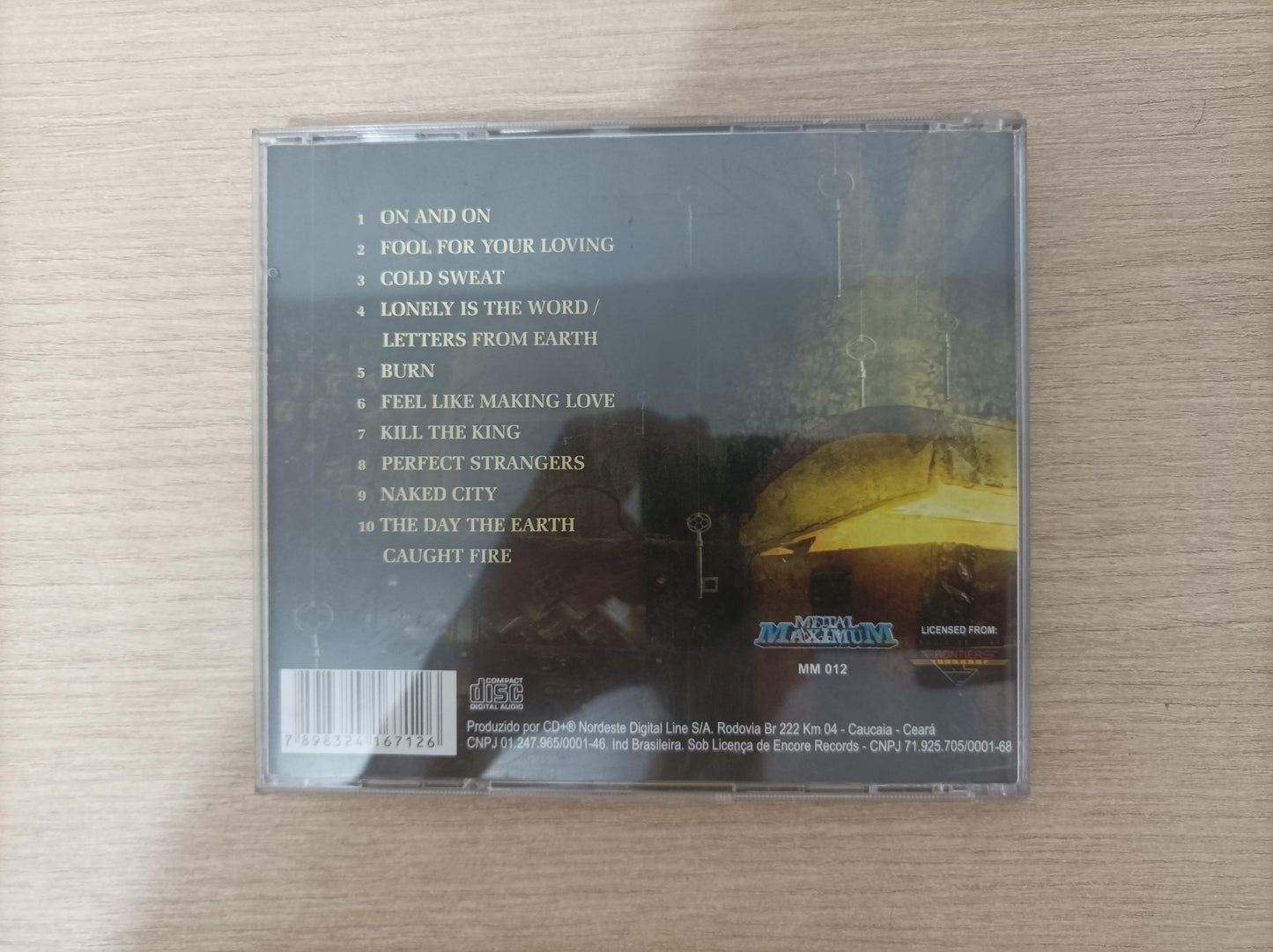 CD Jorn Unlocking The Past