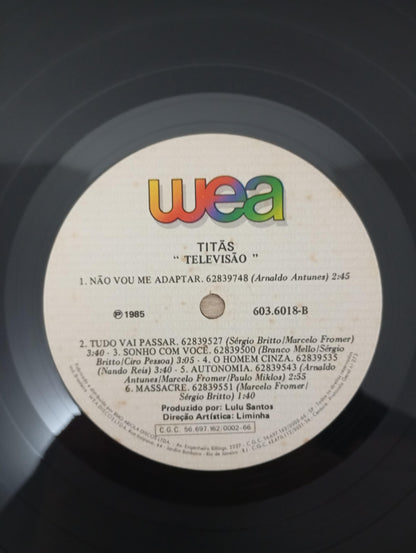 Lp Vinil Titãs Televisão