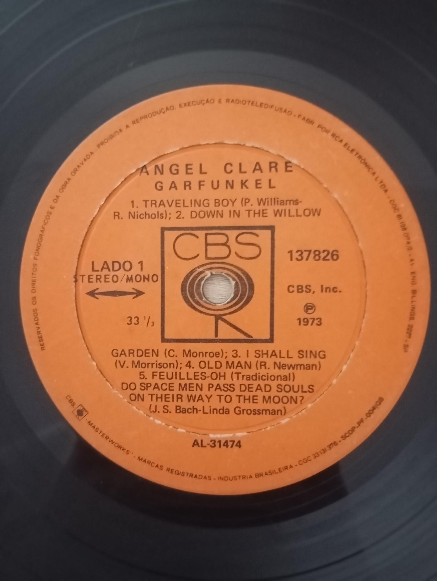 Lp Vinil Art Garfunkel Angel Clare