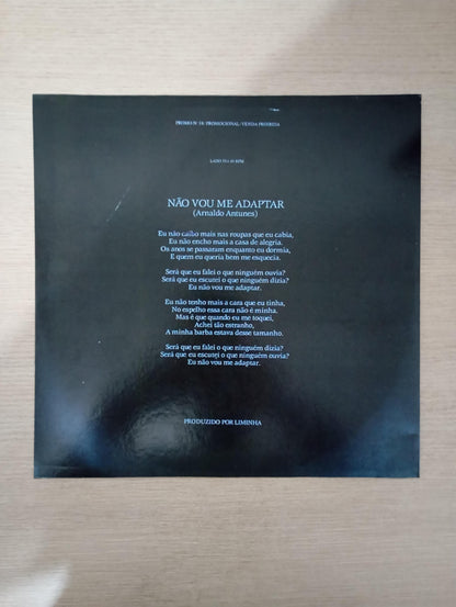 Lp Vinil Titãs Não Vou Me Adaptar Single
