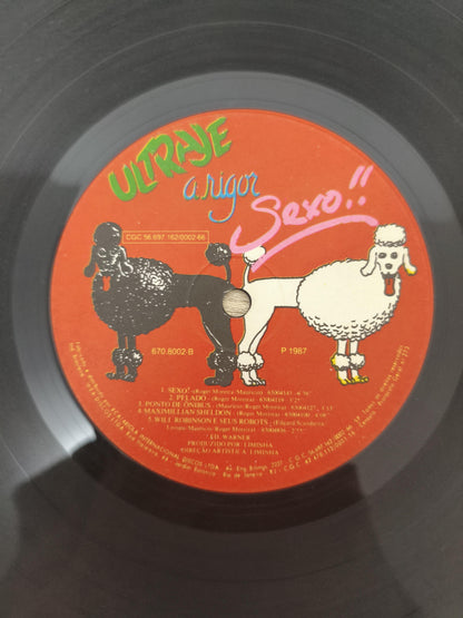 Lp Vinil Ultraje A Rigor Sexo!!