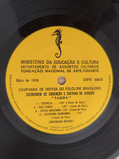 Compacto Vinil Folclore Brasileiro 9 Taieira