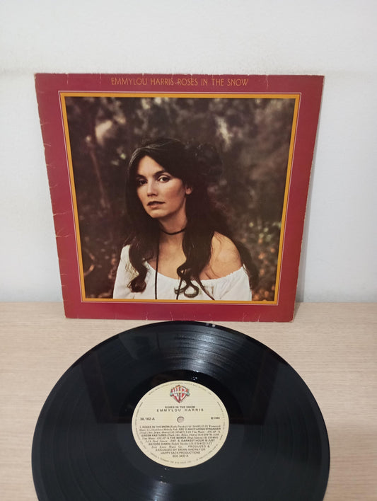 Lp Vinil Emmylou Harris Roses In The Snow