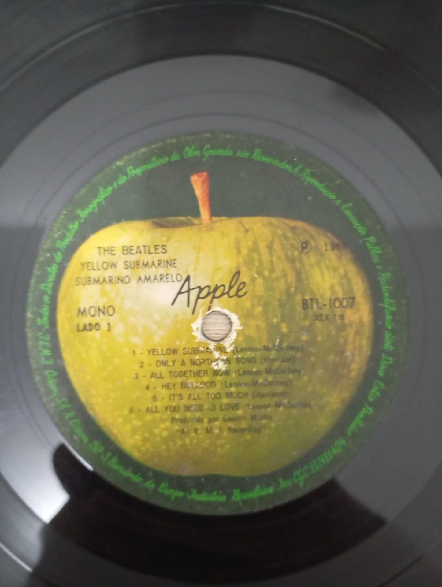 Lp Vinil The Beatles Yellow Submarine Mono