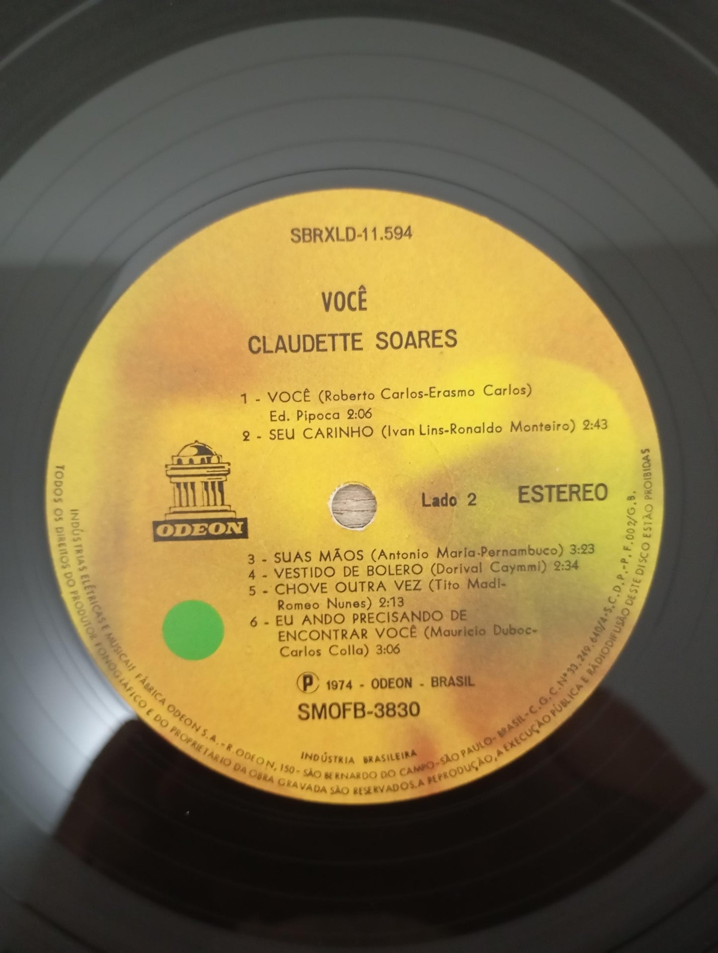Lp Vinil Claudette Soares Você 1974