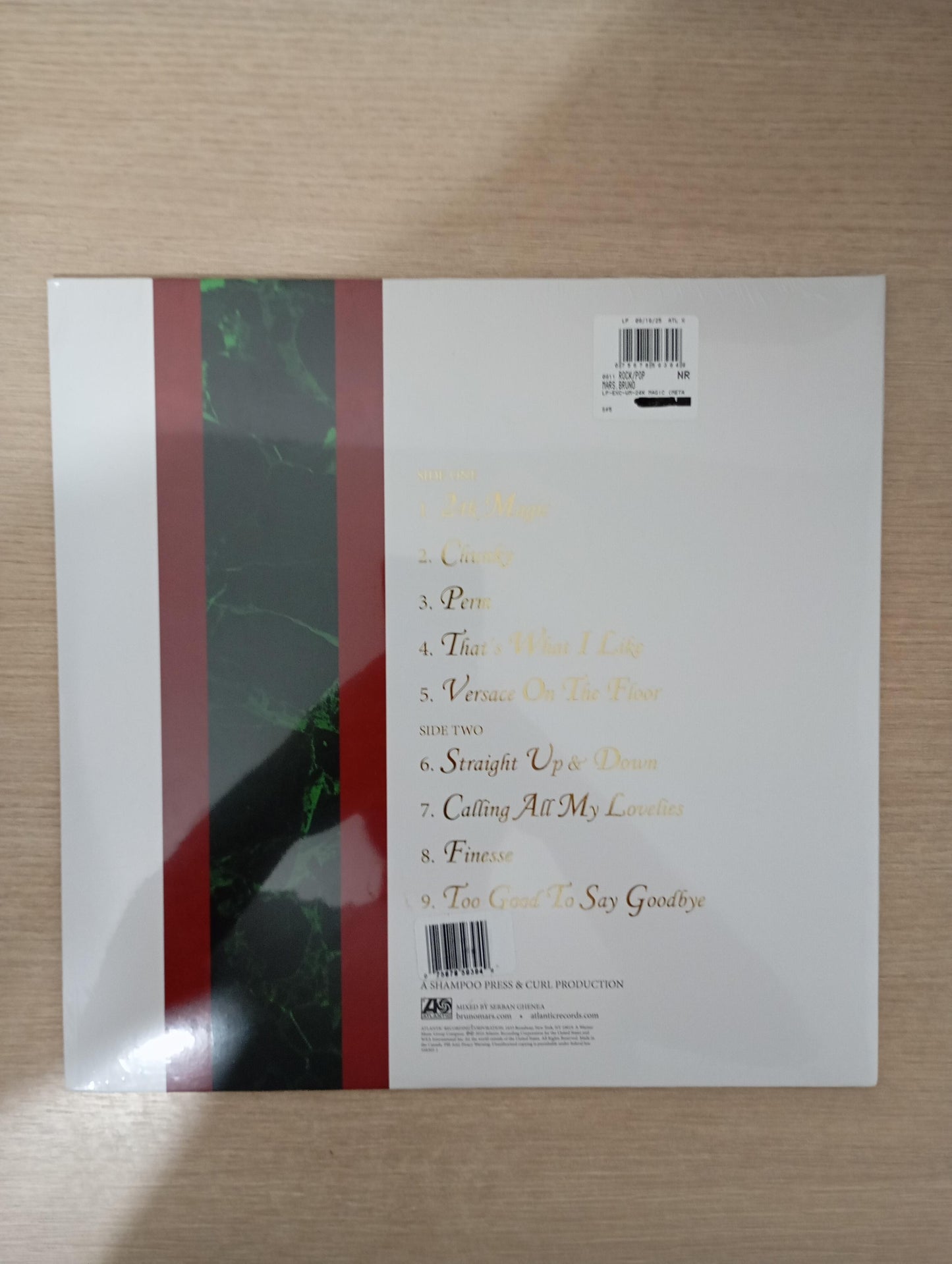 Lp Vinil Bruno Mars XXIVK Magic Novo Lacrado Importado