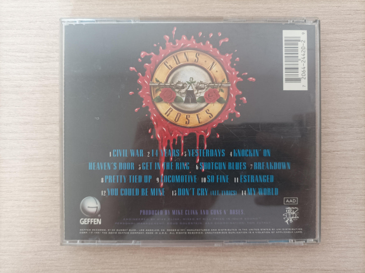 CD Guns N' Roses Use Your Illusion II