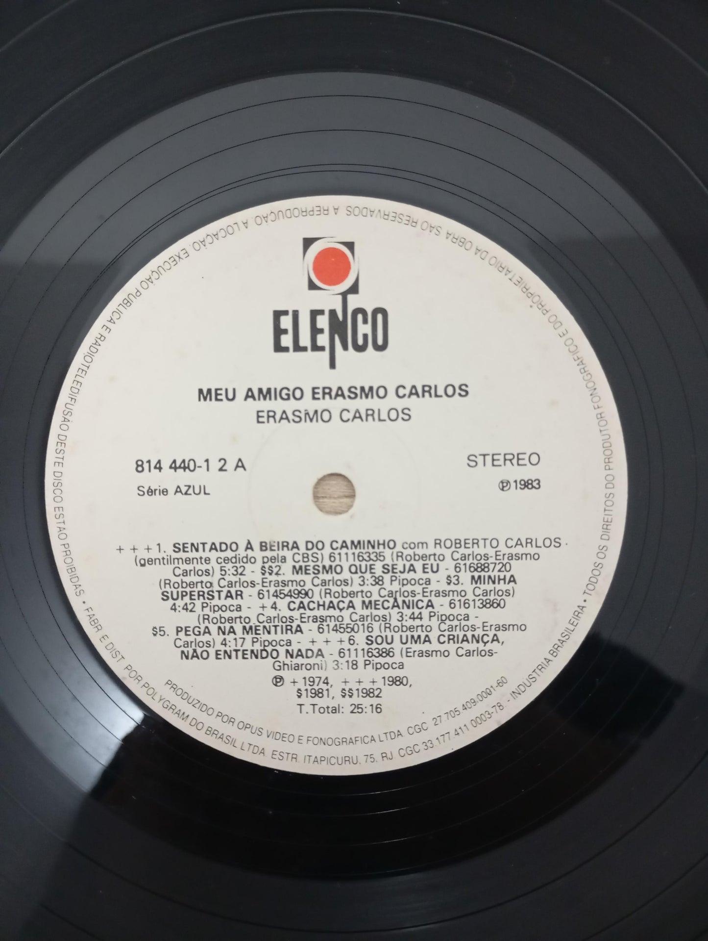 Lp Vinil Erasmo Carlos O Meu Amigo Erasmo Carlos
