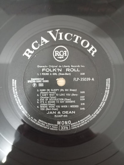 Lp Vinil Jan & Dean Folk 'N Roll