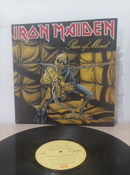 Lp Vinil Iron Maiden Piece Of Mind Capa Dupla