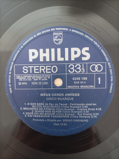 Lp Vinil Chico Buarque Meus Caros Amigos
