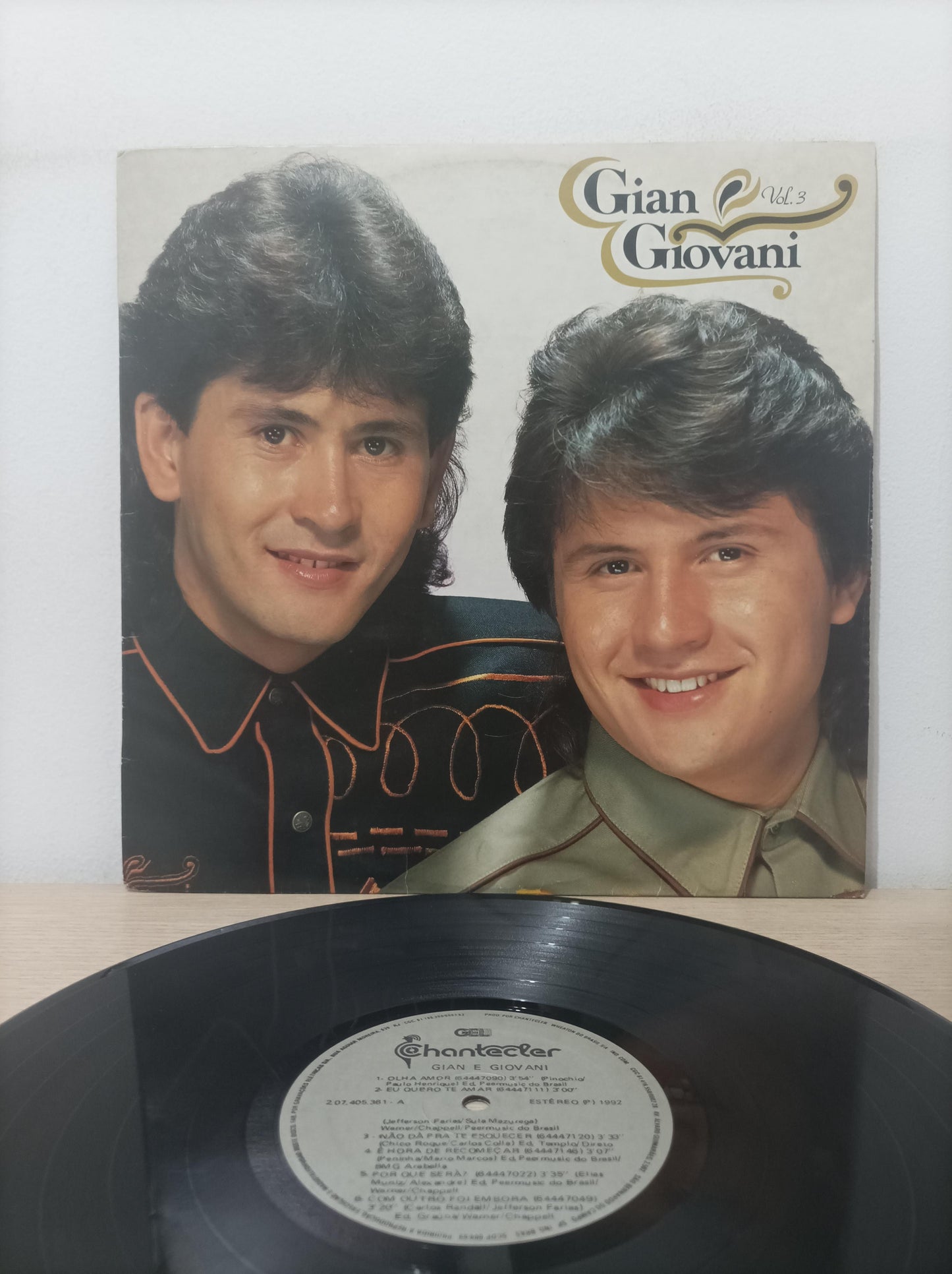 Disco Vinil Vol. 3 Gian & Giovani A
