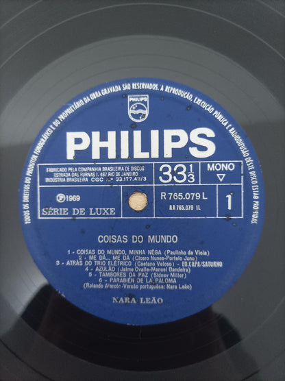 Lp Vinil Nara Leão Coisas Do Mundo