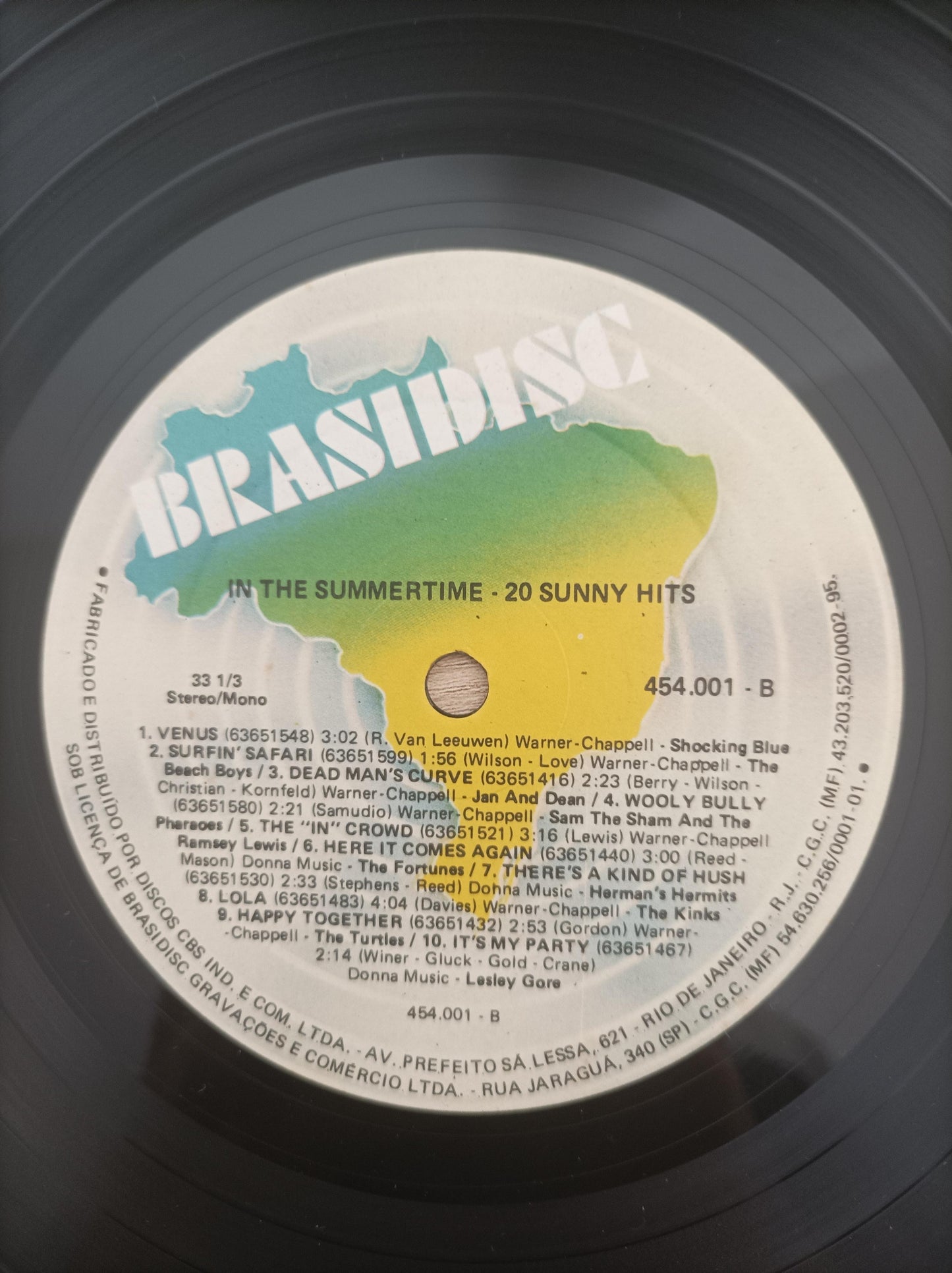 Lp Vinil In The Summertime 20 Sunny Hits