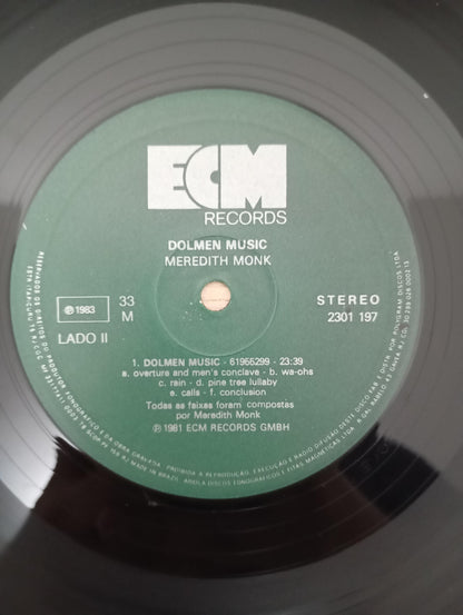 Lp Vinil Meredith Monk Dolmen Music Capa Dupla