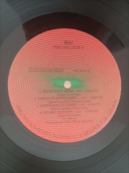 Lp Vinil Ira! Psicoacústica Capa Dupla