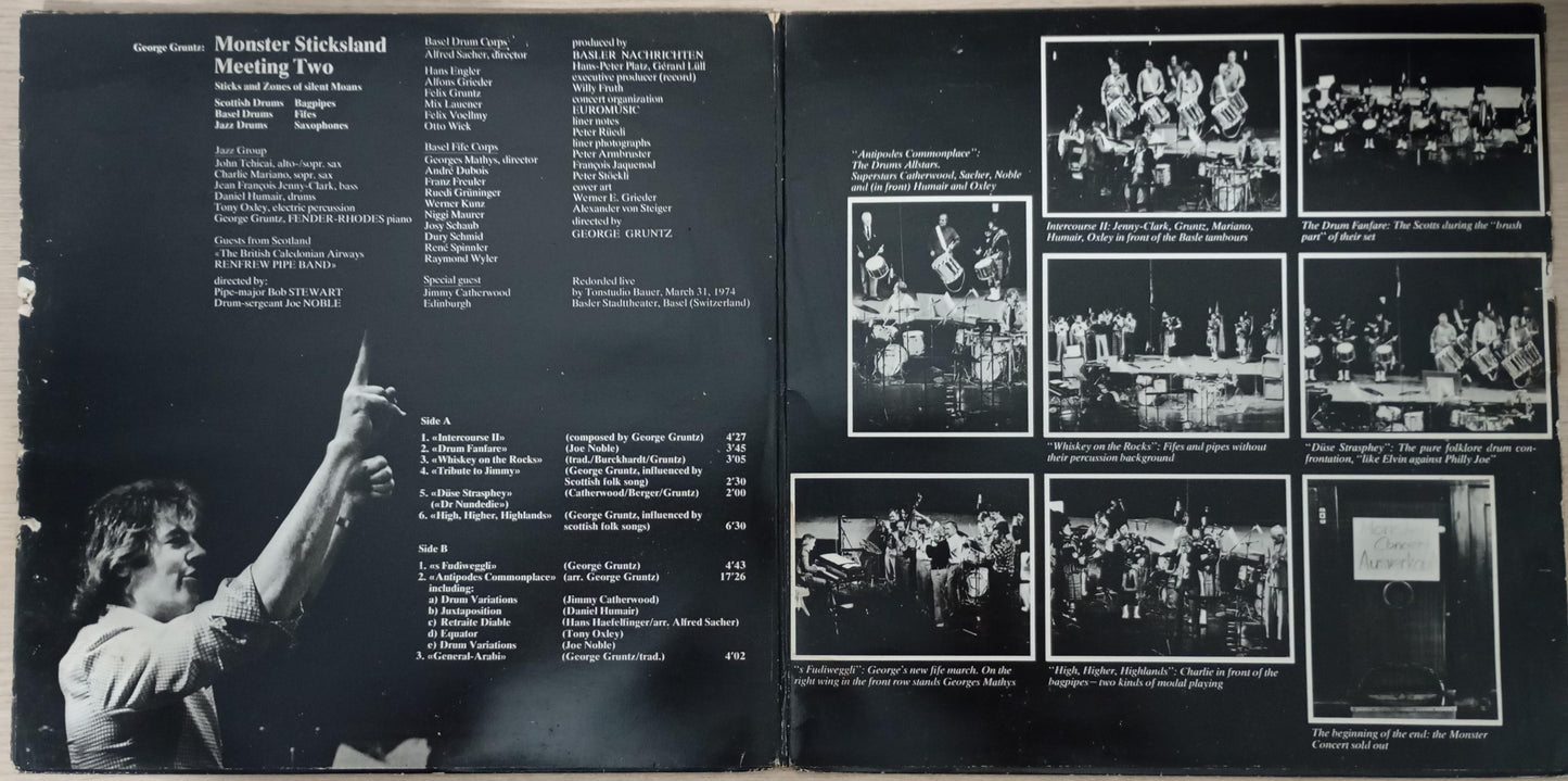 Disco Vinil Monster Sticksland Monster Jazz George Gruntz