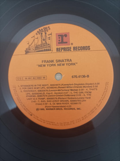 Lp Vinil Frank Sinatra New York New York: His Greatest Hits