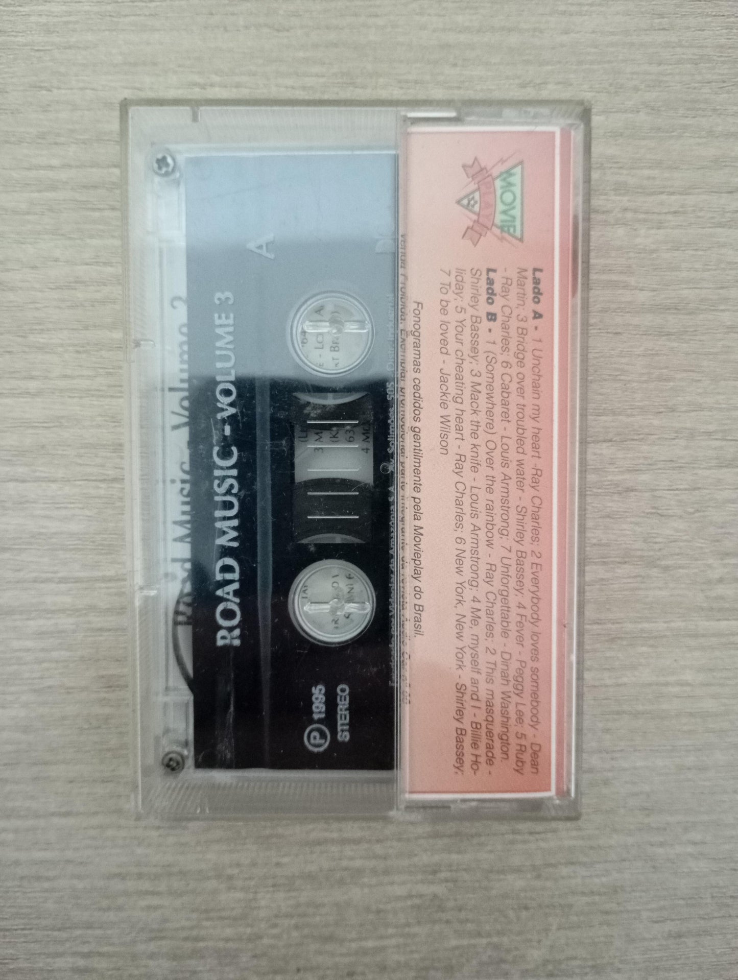 Fita K7 Cassete Road Music Volume 3