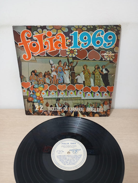 Lp Vinil Orquestra De Pereira Dos Santos Folia 1969
