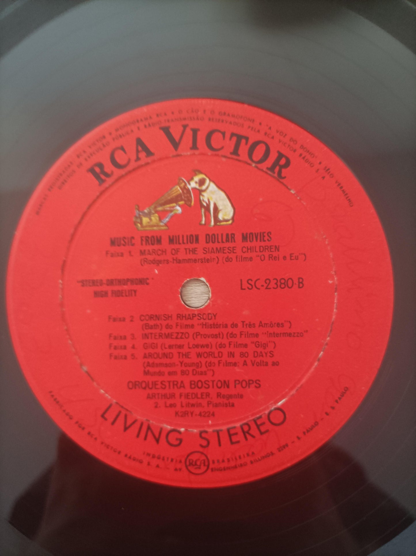 Lp Vinil Arthur Fiedler Music From Million Dollar Movies