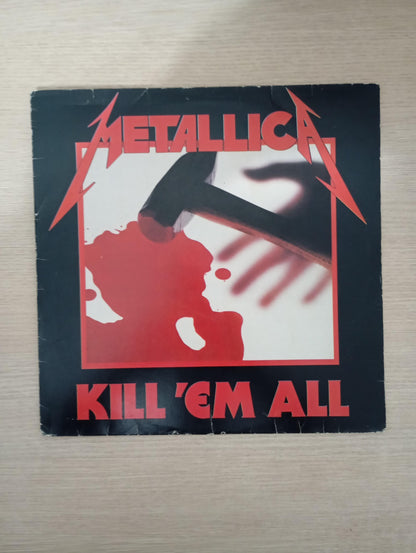 Lp Vinil Metallica Kill 'Em All Com Encarte
