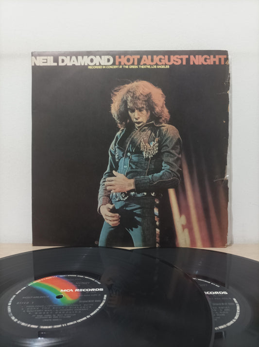 Lp Vinil Neil Diamond Hot August Night Duplo