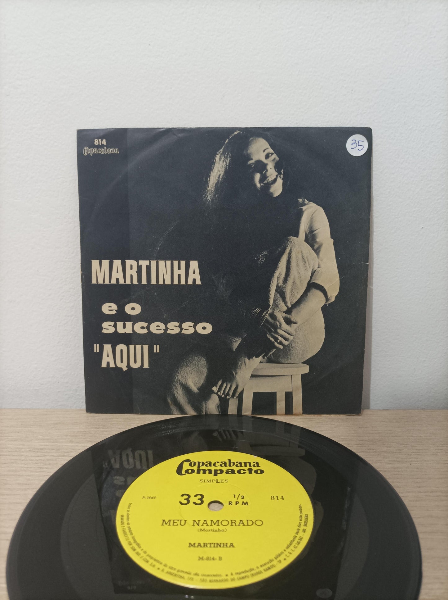 Vinil Compacto Martinha Aqui / Meu namorado