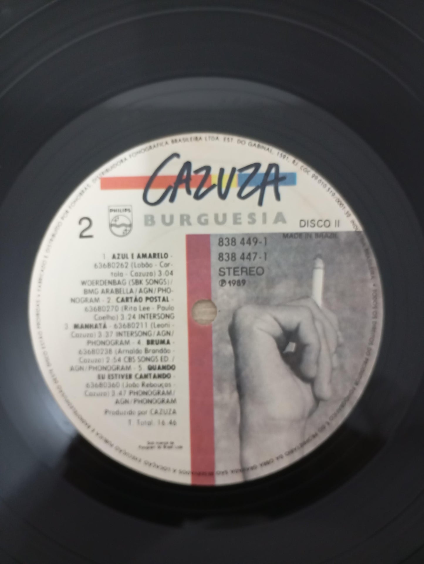 Lp Vinil Cazuza Burguesia Duplo Com Encartes