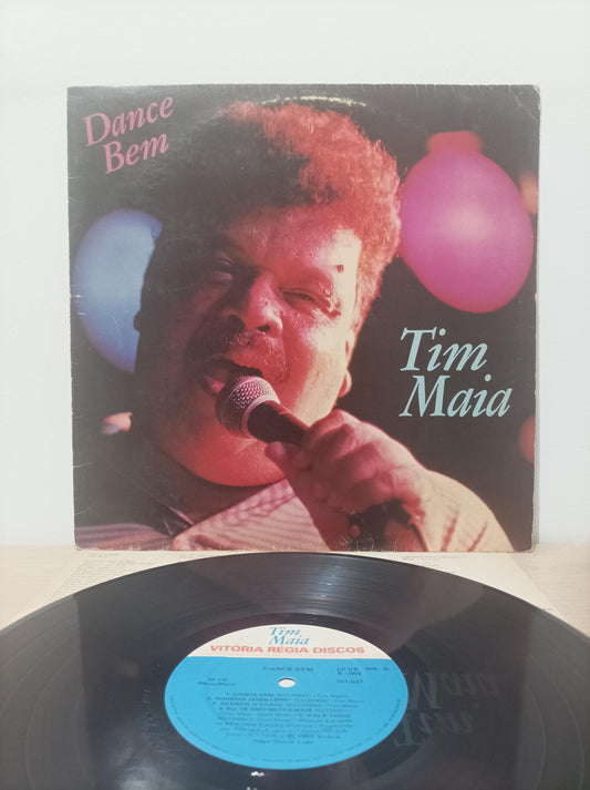Lp Vinil Tim Maia Dance Bem Com Encarte