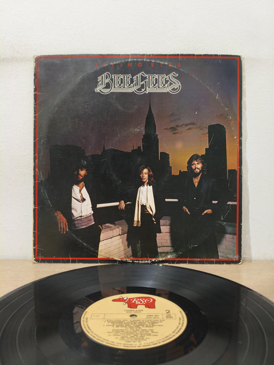 Lp Vinil Bee Gees Living Eyes Capa Dupla