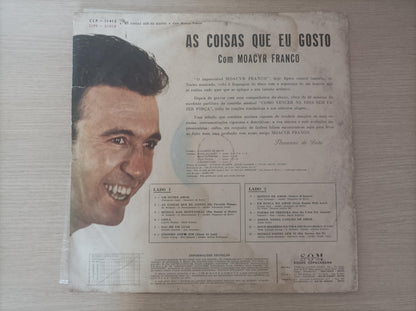 Lp Vinil Moacyr Franco As Coisas Que Eu Gosto