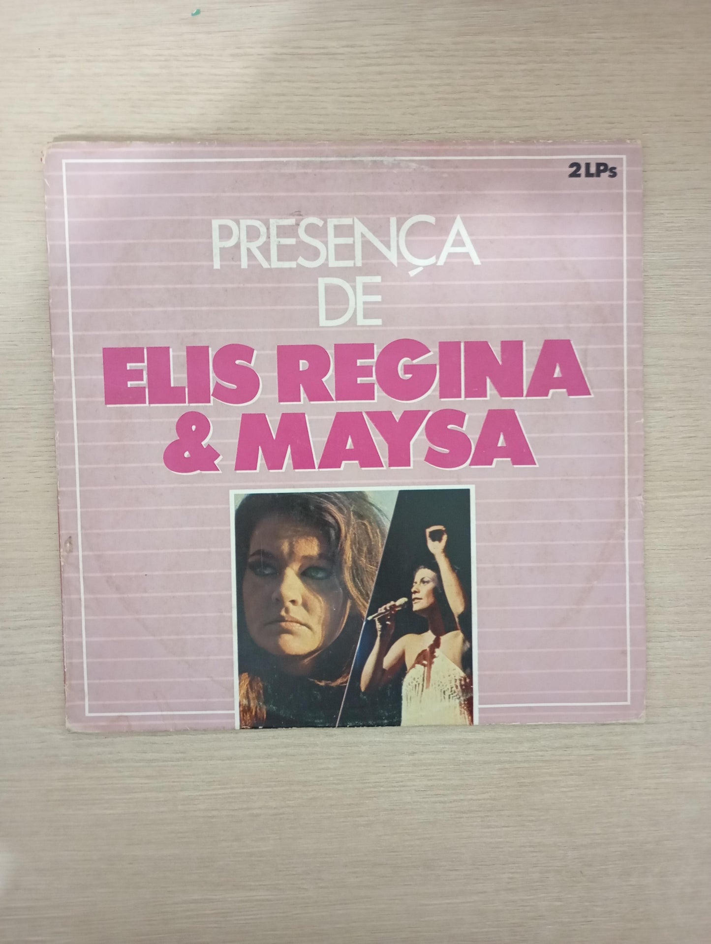 Lp Vinil Elis Regina & Maysa Presença De Duplo Com Encarte