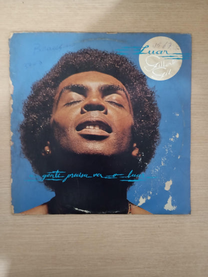 Lp Vinil Gilberto Gil Luar Com Encarte, Leia