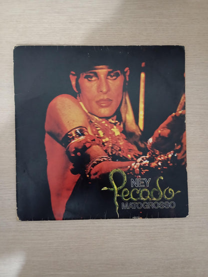 Lp Vinil Ney Matogrosso Pecado Com Encarte