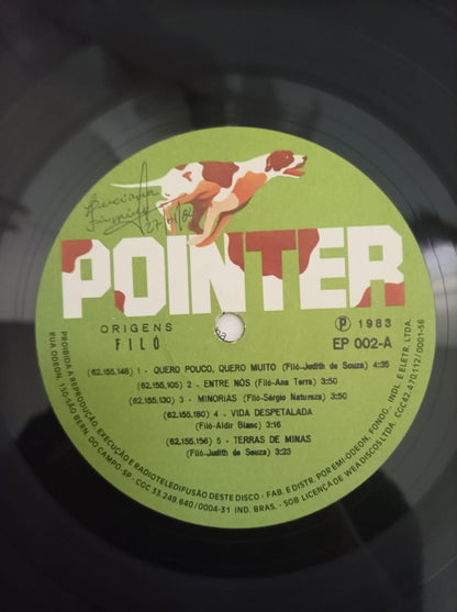 Lp Vinil Filó Origens Com Encarte