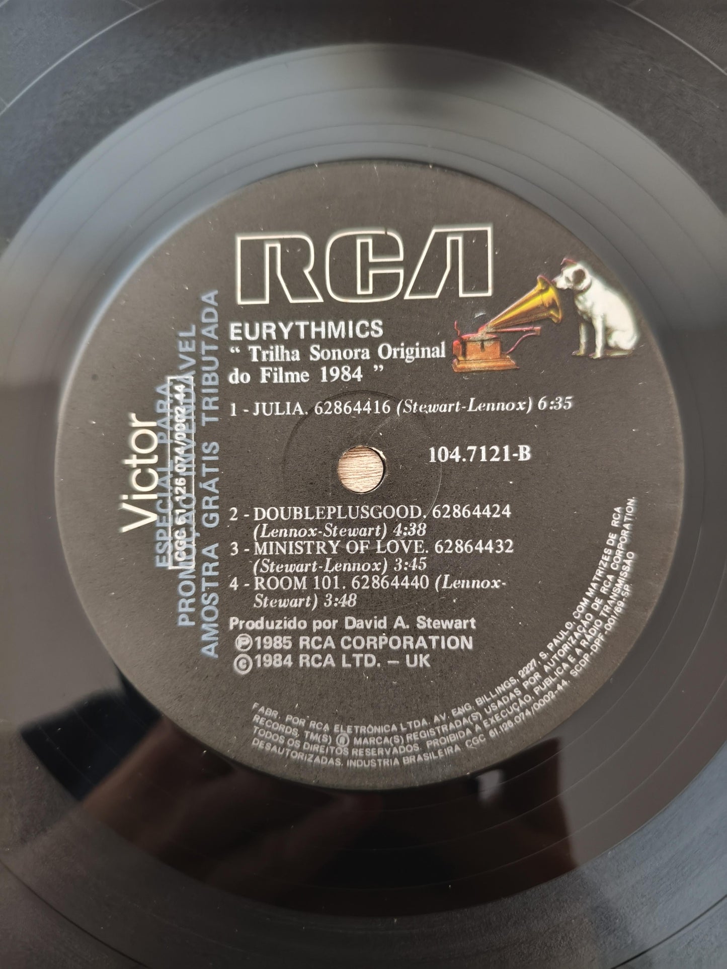 Lp Vinil Eurythmics 1984 (For The Love Of Big Brother)