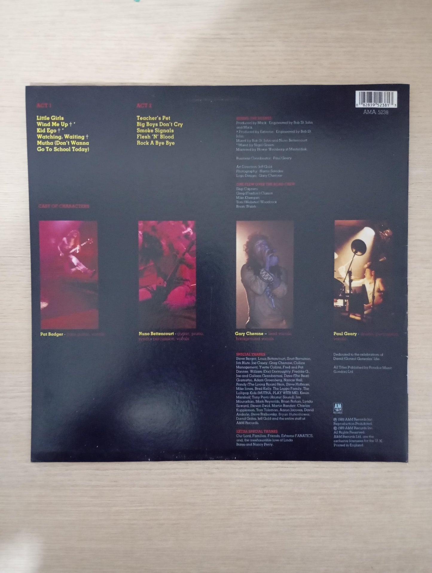 Lp Vinil Extreme 1989