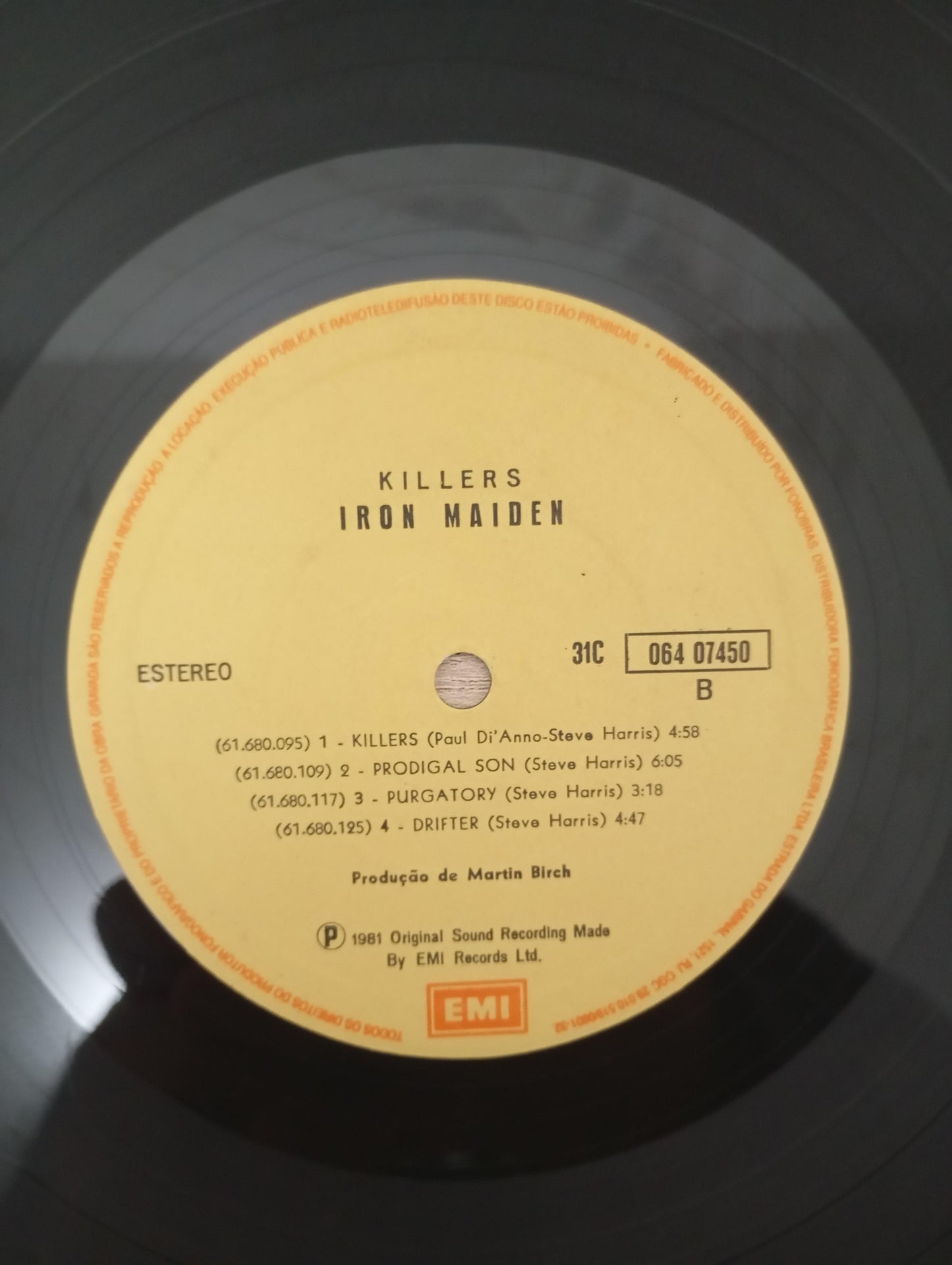Lp Vinil Iron Maiden Killers