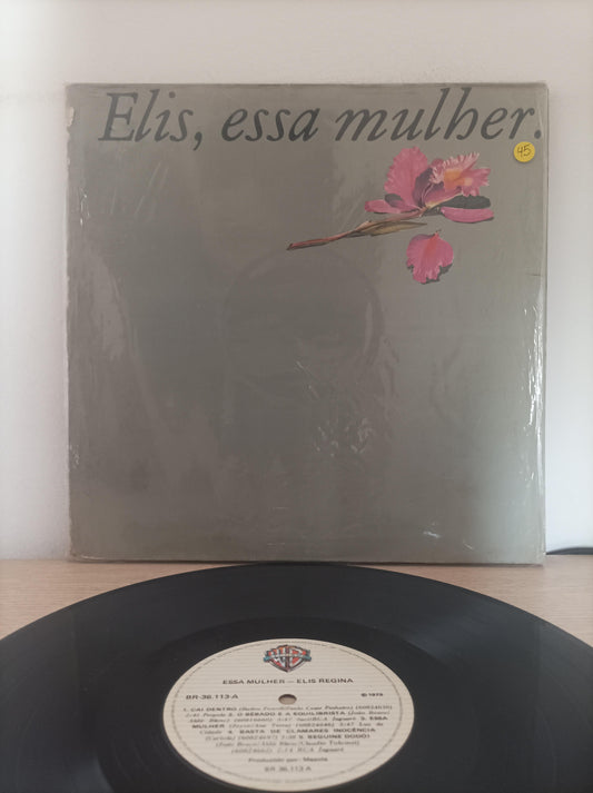 Lp Vinil Elis Regina Essa mulher Capa Dupla
