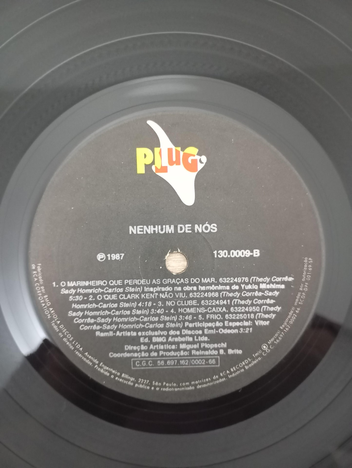 Lp Vinil Nenhum De Nós Camila 1988 Com Encarte
