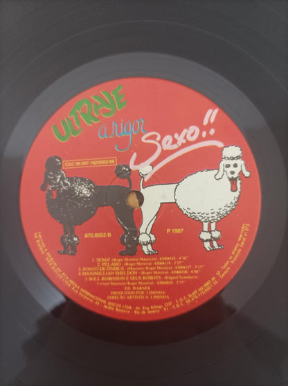 Lp Vinil Ultraje A Rigor Sexo Com Encarte