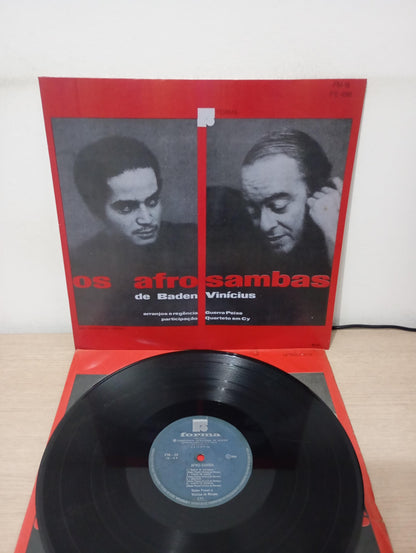 Lp Vinil Powell Vinicius Os Afro Sambas Original 1966, Leia