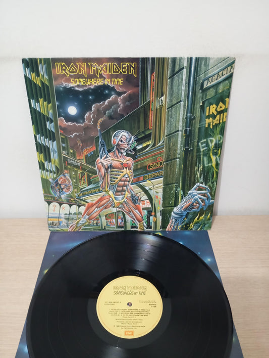 Lp Vinil Iron Maiden Somewhere In Time Com Encarte