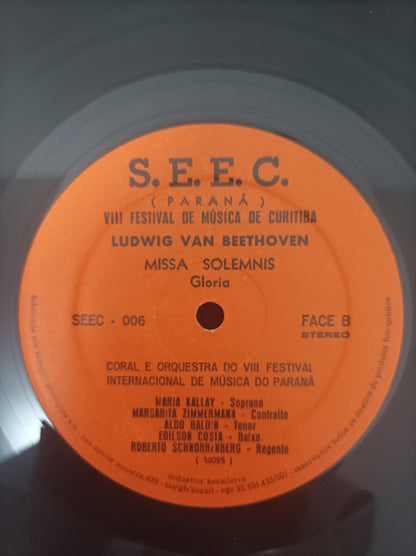 Lp Vinil 8º Festival de Música De Curitiba Quádruplo