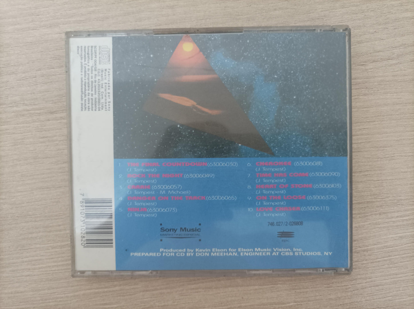 CD Europe The Final Countdown