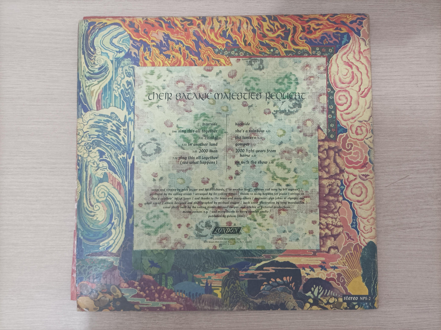 Lp Vinil The Rolling Stones Satanic Majesties Importado