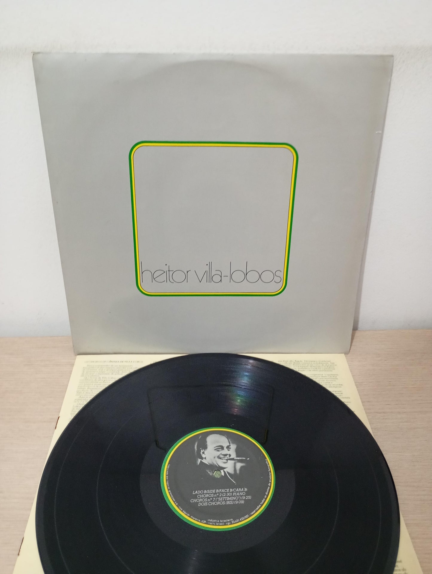Lp Vinil Heitor Villa-Lobos Os Choros De Câmara