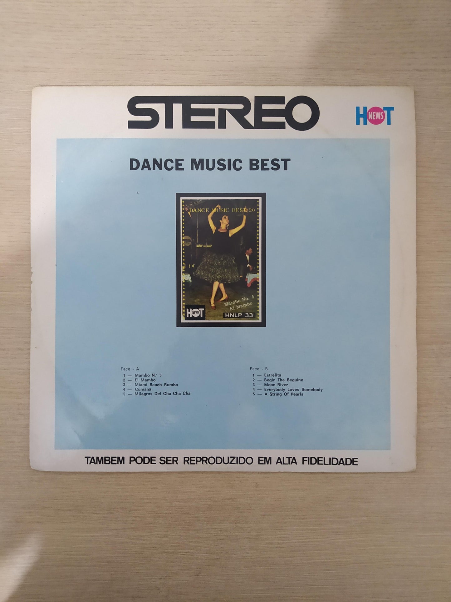 Lp Vinil Dance Music Best 5 Mambo No. 5